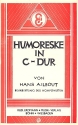 Humoreske C-Dur: fr Salonorchester