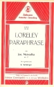 Loreley-Paraphrase op.17: fr Salonorchester