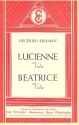 Lucienne   und    Beatrice: 2 Walzer fr Salonorchester
