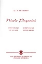Nicolo Paganini Eine Chronologie seines Lebens