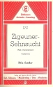 Zigeuner-Sehnsucht: fr Salonorchester