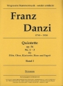 3 Quintette op.56 fr Flte, Oboe, Klarinette, Horn und Fagott Stimmen