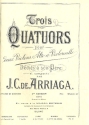 3 Streichquartette op.1 Stimmen Faksimile