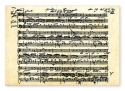 Notenpostkarten Schubert 10,5x14,8cm
