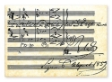 Notenpostkarten Wagner 10,5x14,8cm