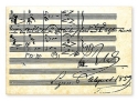 Notenpostkarten Wagner 10,5x14,8cm