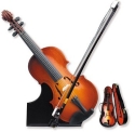 Spieluhr Geige h=18cm