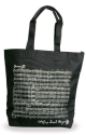 Shopper Mozart schwarz 38x39x15cm + Henkel