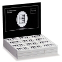 Radiergummibox Tastatur 14,5x14,5x3cm 36 Radiergummis