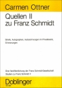OTTNER Carmen ( Quellen ll zu Franz Schmidt