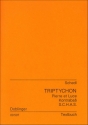 SCHEDL Gerhard Triptychon: Pierre et Luce /  Der Kontraba / S.C.H.A