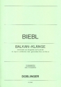 Balkan-Klnge fr Sopran (Bariton), gem Chor und Klavier Partitur
