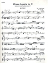 Missa brevis C-Dur KV220 fr Soli, gem Chor und Orchester Violine 1