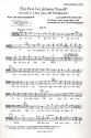 Ein Fest bei Johann Strau (Medley) fr Tenor, gem Chor und Orchester Bass