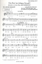 Ein Fest bei Johann Strau (Medley) fr Tenor, gem Chor und Orchester Sopran