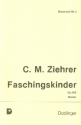Faschingskinder op.382: fr Blasorchester Direktion und Stimmen