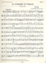 Le triomphe de l'amour fr Streichorchester Viola 1