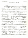 Sinfonia Nr.34 d-Moll fr Orchester Violine 2