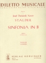 Sinfonia B-Dur fr 2 Hrner und Streicher Partitur