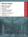 HAYDN Michael Notturno solenne Es-Dur 2Hr 2Vl Va B Streicherstimmensatz  4/3/2/2/1