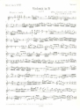 Sinfonie B-Dur op.3,4 fr Orchester Violine 1