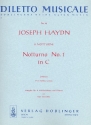 Notturno C-Dur Nr.1 fr 2 Liren (Leiern) und Kammerorchester fr 2 Altblockflten und Klavier Stimmen
