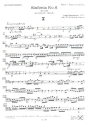Sinfonia d-Moll Nr.6 op.12,4 fr Orchester Kontrabass
