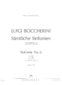Sinfonia d-Moll Nr.6 op.12,4 fr Orchester Violine 1