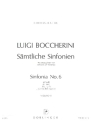 Sinfonia d-Moll Nr.6 op.12,4 fr Orchester Violine 2