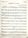 Konzert A-Dur fr Cembalo (Klavier) und Streichorchester Violoncello/Kontrabass
