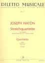 Streichquartett Es-Dur op.50,3 Hob.III:46 2Vl Va Vc Stimmen