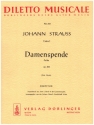 Damenspende op.305 fr Orchester Partitur