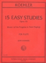 15 easy Studies op.33 for flute