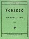 Levine, Myron - Scherzo Trompete und Klavier Partitur und Stimmen