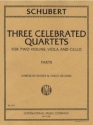 Three celebrated string quartets for string quartet