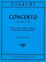Concerto C major for flute, oboe, viola, bassoon and piano
