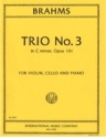 Trio no.3 c minor op.1 for violin, cello and piano