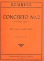 Konzert D-Dur Nr.2 op.3 fr Violoncello und Orchester fr Viola und Klavier