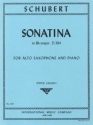 Sonatina B flat major fr Altsaxophon und Klavier