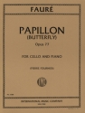 Faur, Gabriel - Papillon op.77 for violoncello and piano