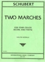 Two Marches for 4 cellos score and parts