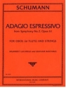 Adagio exressivo op.61 for oboe and string quartet parts