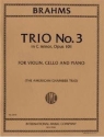 Trio no.3 in c minor op.101 for violin, cello and piano