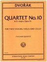 String Quartet no.10 op.51 for 2 violins, viola and violoncello parts