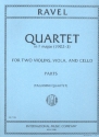 Quartet in F Major for string quartet parts