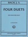 Four Duets for violin and cello