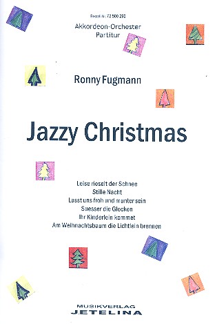 Jazzy Christmas fr Akkordeonorchester Partitur
