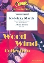 Radetzky-Marsch: f�r 4 Holzbl�ser (Keyboard und Percussion ad lib) Partitur und Stimmen