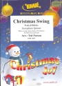 Christmas Swing (O du fr�hliche) for 5 saxophones (rhythm group ad lib) score and parts