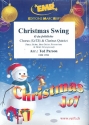 Christmas Swing (O du fr�hliche) for mixed chorus and 5 clarinets (rhythm group ad lib) score and parts (incl. 20 chorus scores)